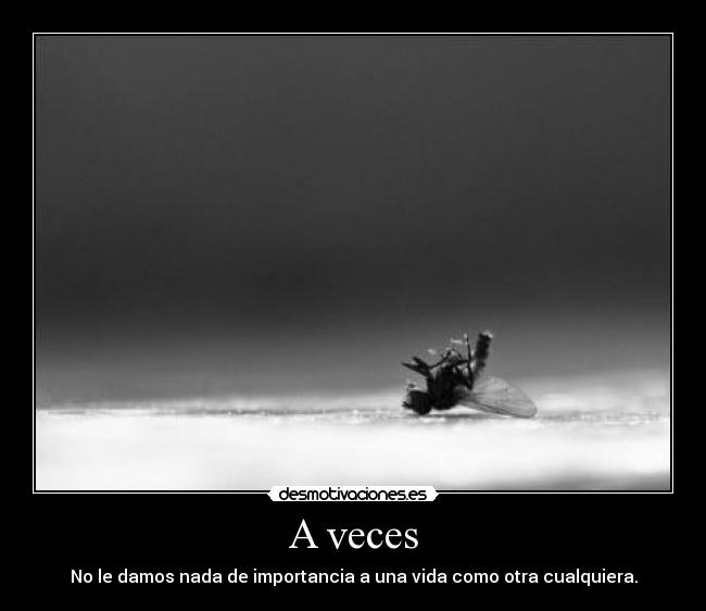 A veces -