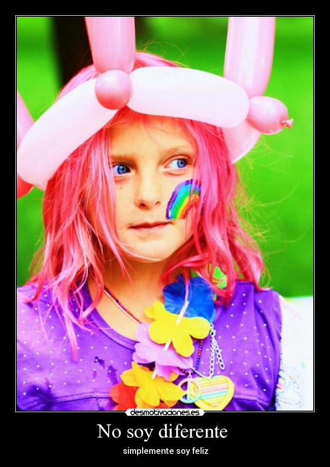 carteles happy diferente feliz colors desmotivaciones