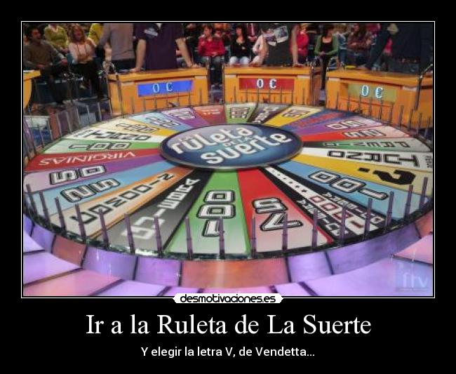 Ir a la Ruleta de La Suerte - 