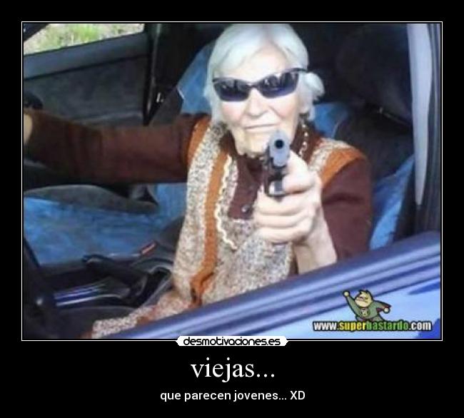 carteles viejita desmotivaciones