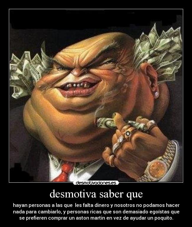 desmotiva saber que -