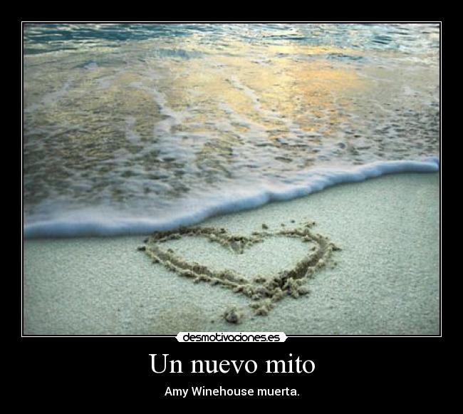 Un nuevo mito - Amy Winehouse muerta.