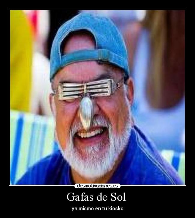 Gafas de Sol - ya mismo en tu kiosko