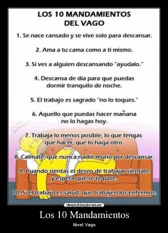 carteles vago gandul desmotivaciones