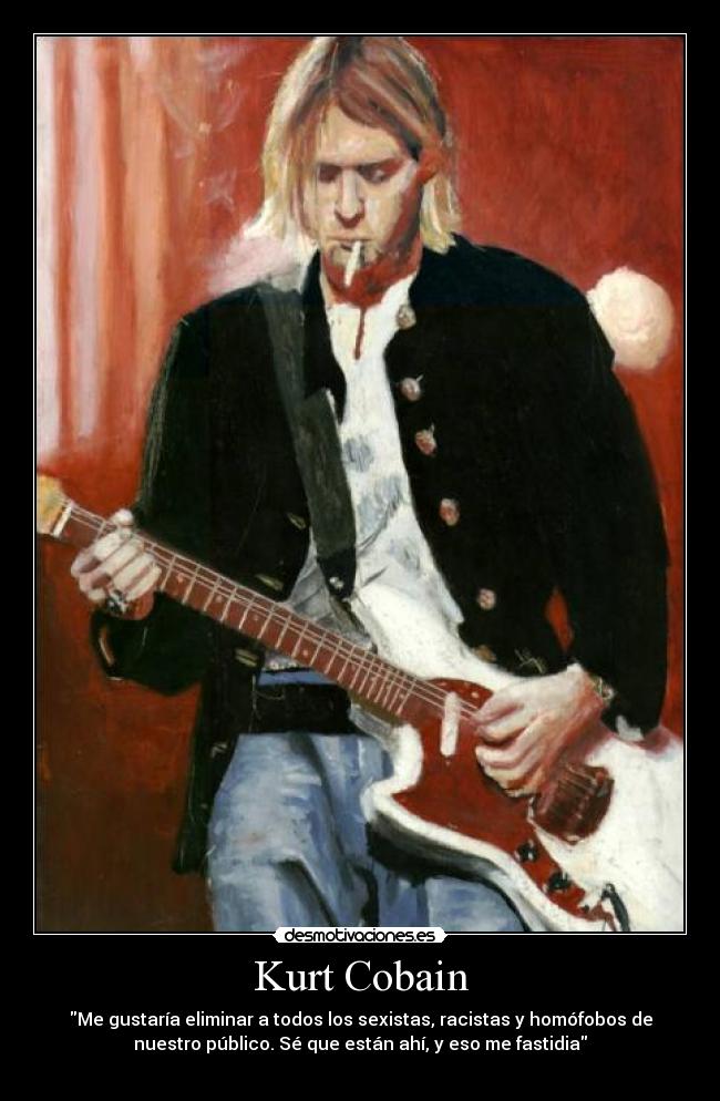 carteles kurt cobain desmotivaciones
