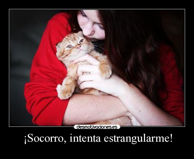 ¡Socorro, intenta estrangularme! - 