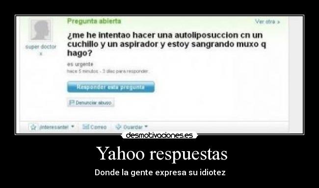  Yahoo respuestas - 