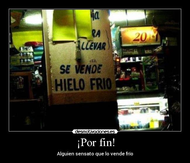 ¡Por fin! - 