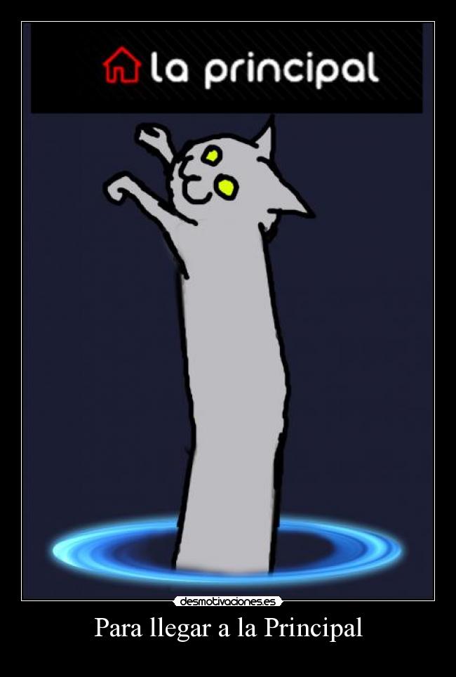 Para llegar a la Principal - 