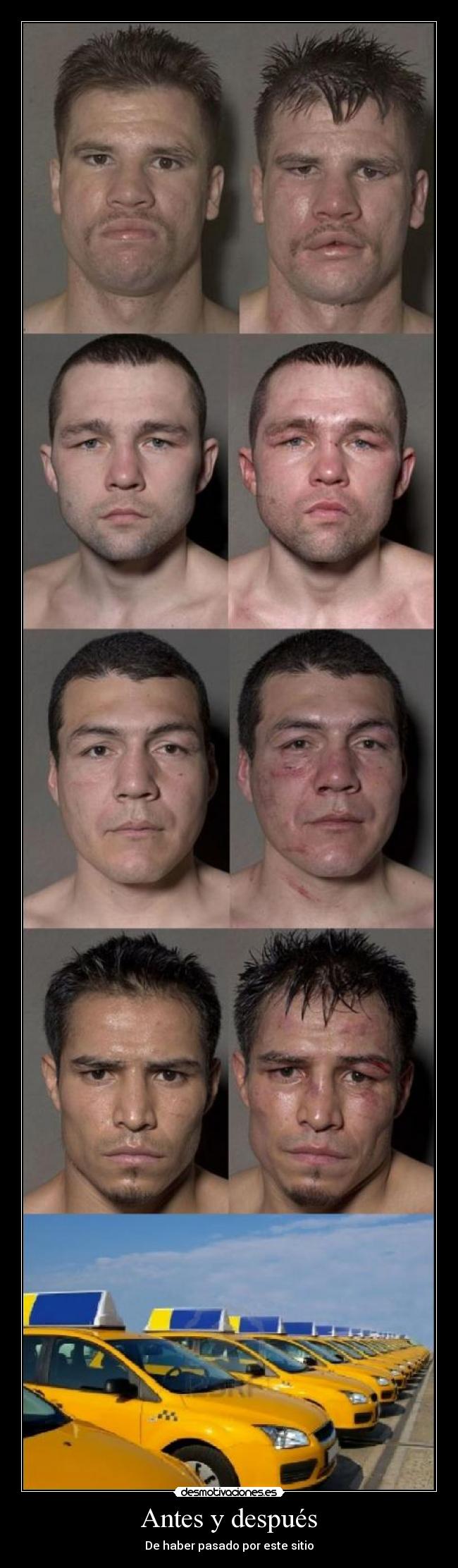 Antes y después - De haber pasado por este sitio