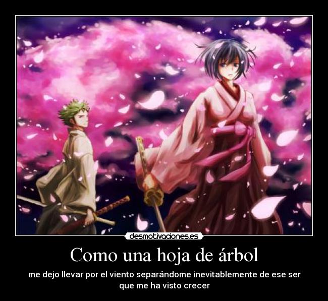 Como una hoja de árbol - 