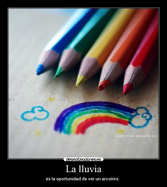 La lluvia - 