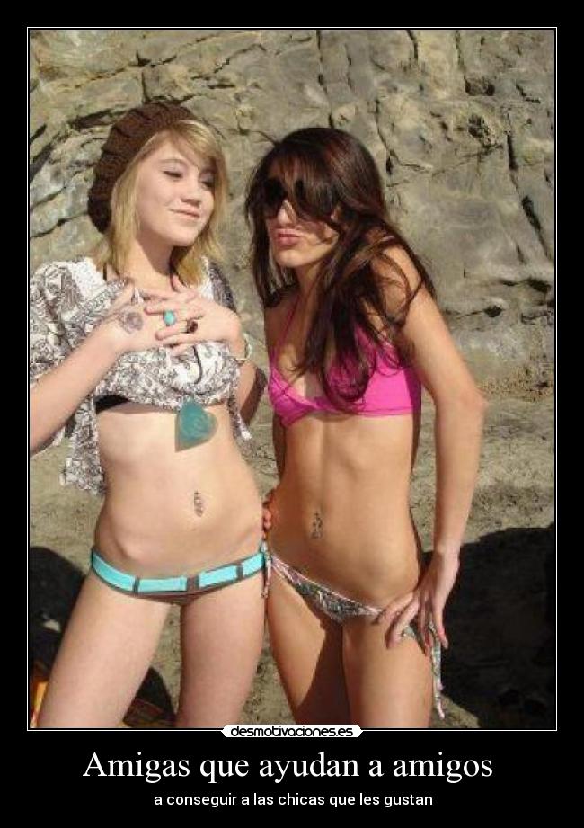 Amigas que ayudan a amigos  - 
