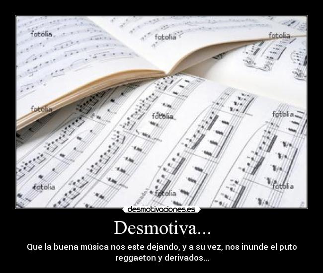 Desmotiva... -
