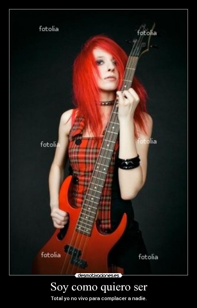 Soy como quiero ser -