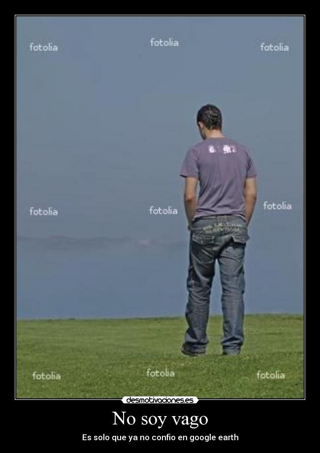 No soy vago -