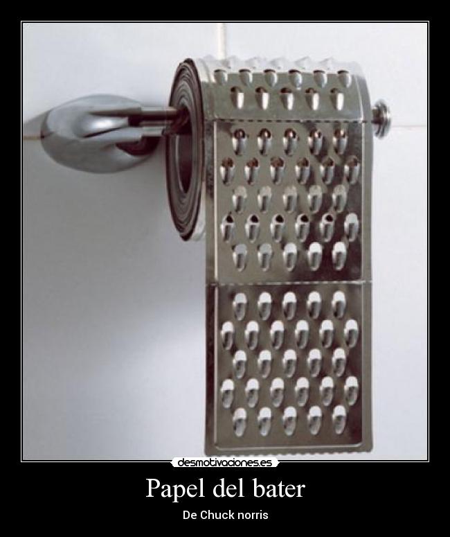 Papel del bater - 