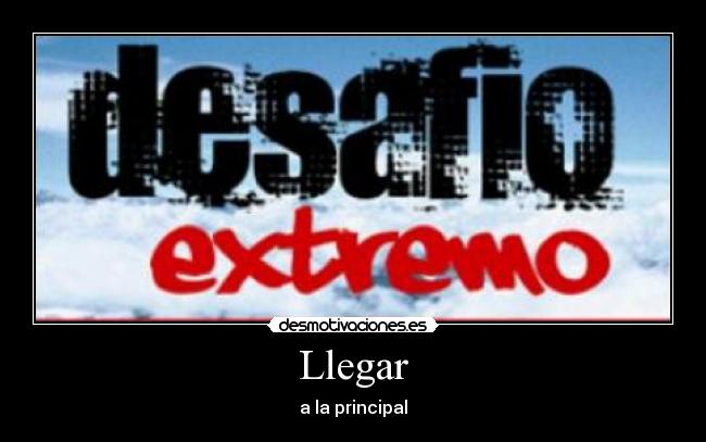 Llegar -
