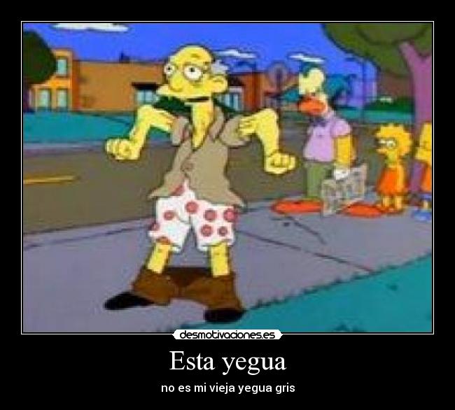 Esta yegua - no es mi vieja yegua gris