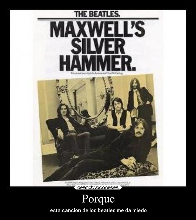 carteles maxwell silver hammer desmotivaciones