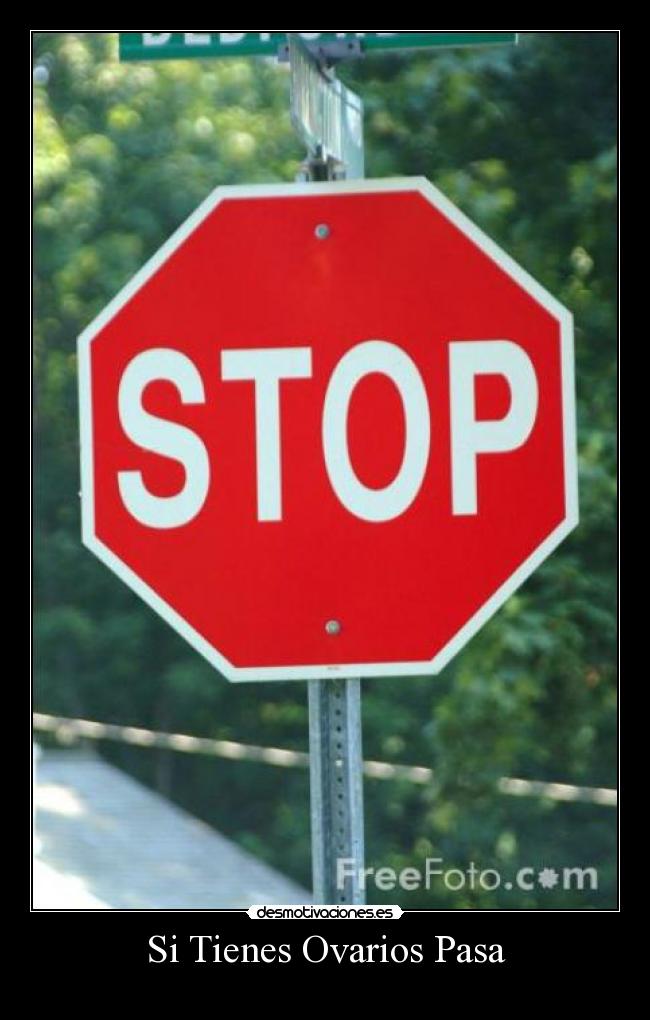 Si Tienes Ovarios Pasa -