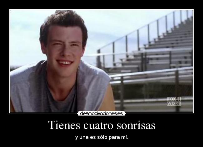 Tienes cuatro sonrisas - 