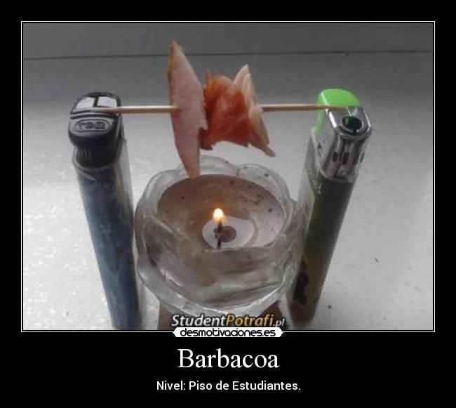 Barbacoa - Nivel: Piso de Estudiantes.