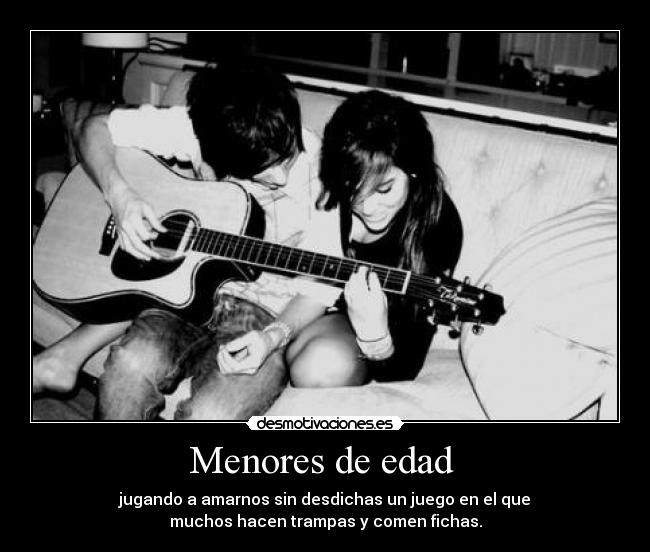 carteles menores edad desmotivaciones