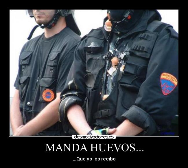 MANDA HUEVOS... - 