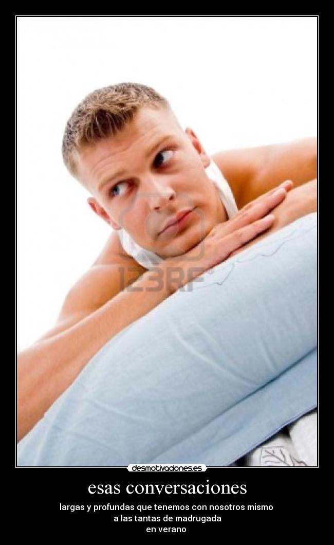 esas conversaciones -