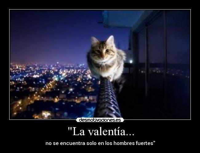 La valentía... - 