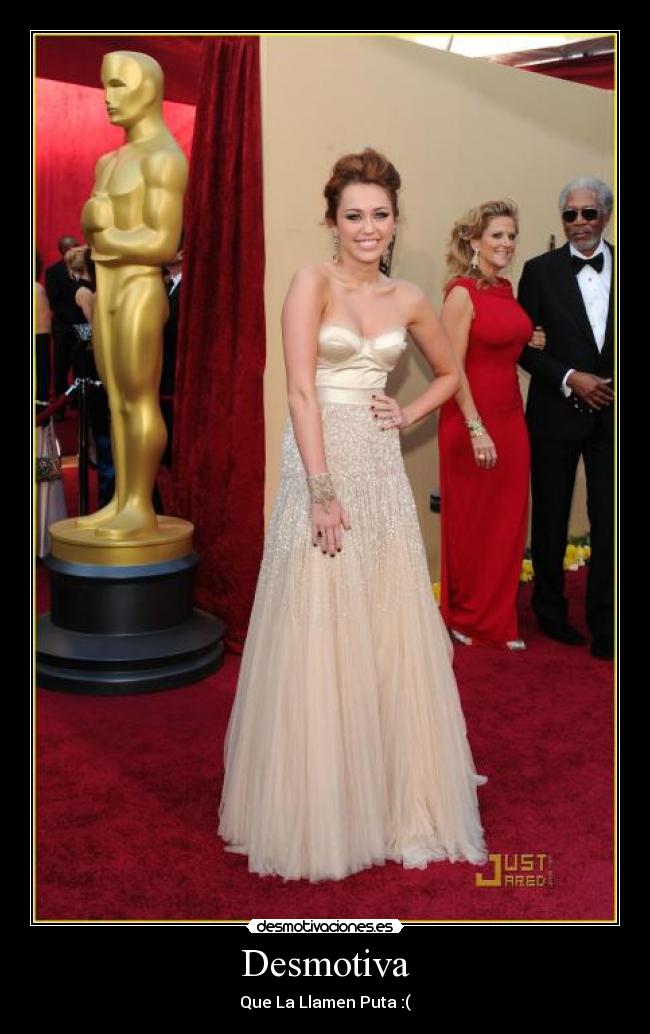 Desmotiva - Que La Llamen Puta :(