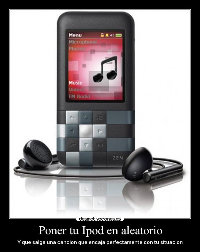 Poner tu Ipod en aleatorio - 