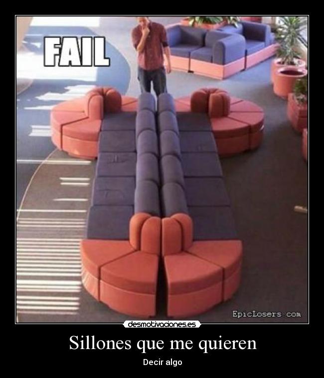 Sillones que me quieren - Decir algo
