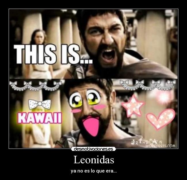 Leonidas - ya no es lo que era...