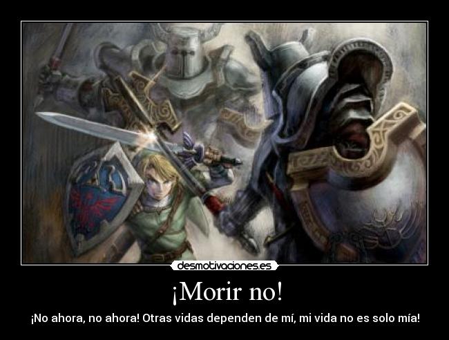 ¡Morir no! -