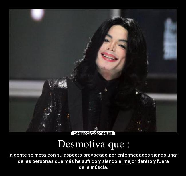 carteles rey del pop desmotivaciones