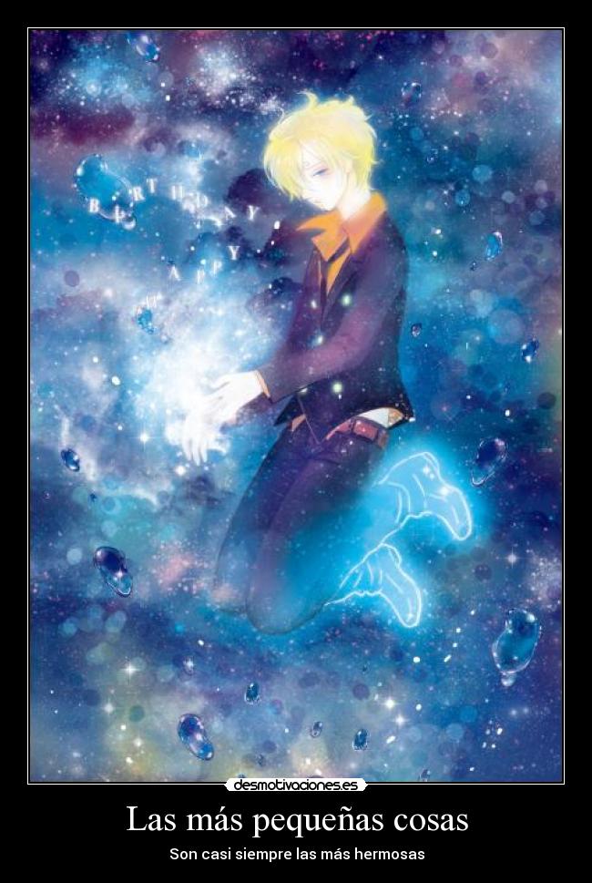 Las más pequeñas cosas -