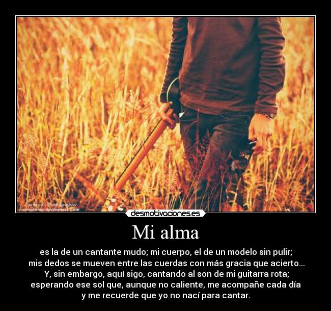 Mi alma -