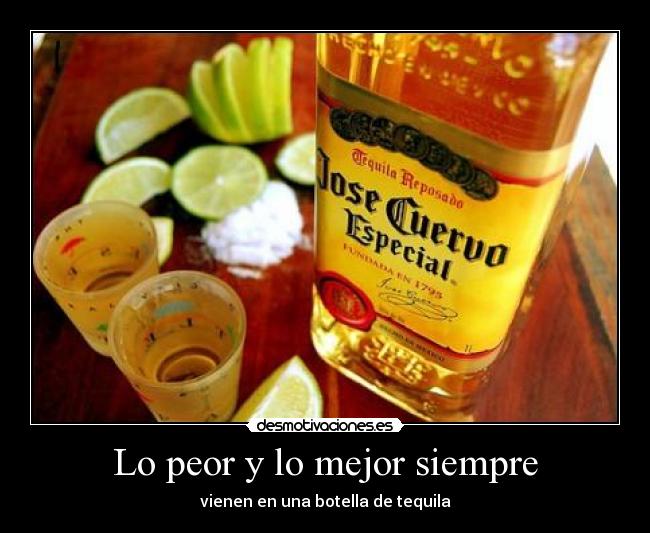 Lo peor y lo mejor siempre -