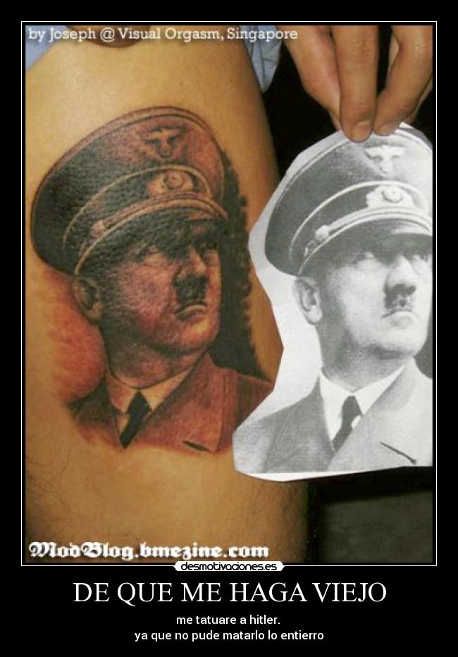 DE QUE ME HAGA VIEJO -