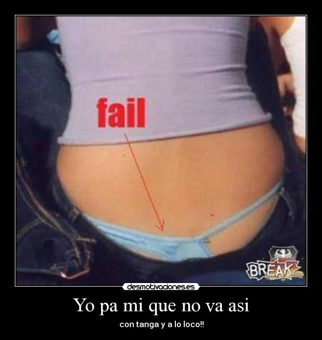 Yo pa mi que no va asi -