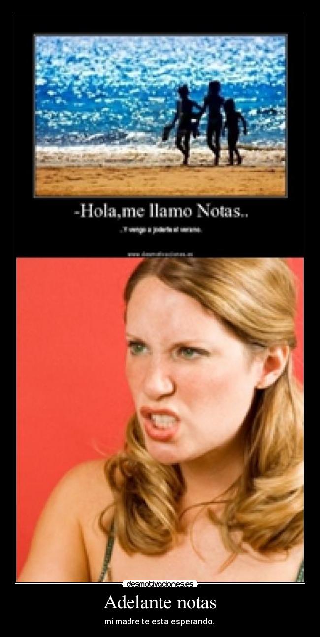 Adelante notas -