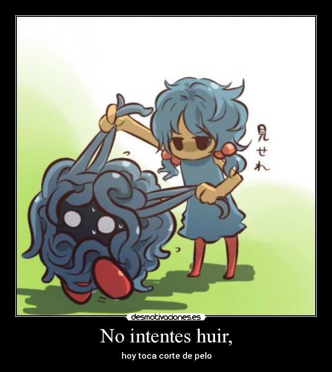 No intentes huir, -