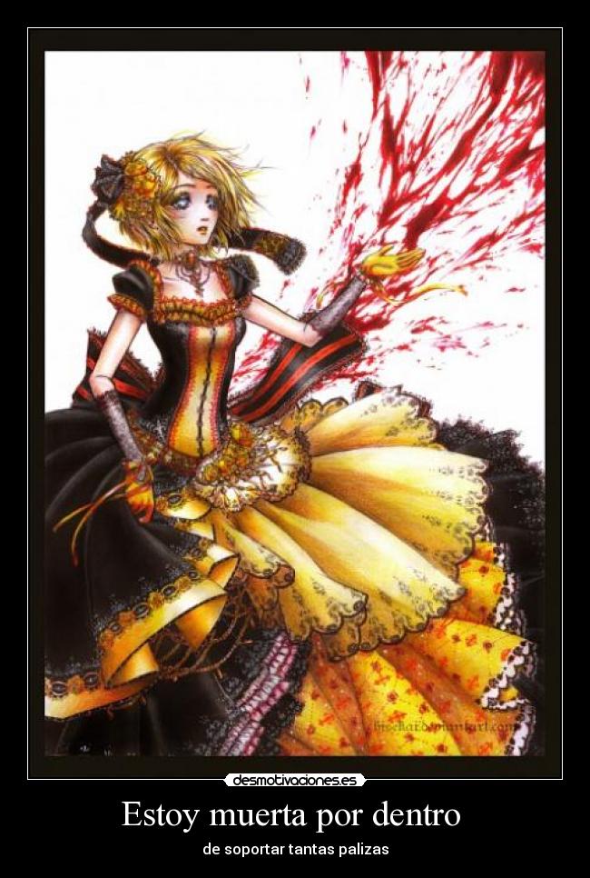 Estoy muerta por dentro  - 