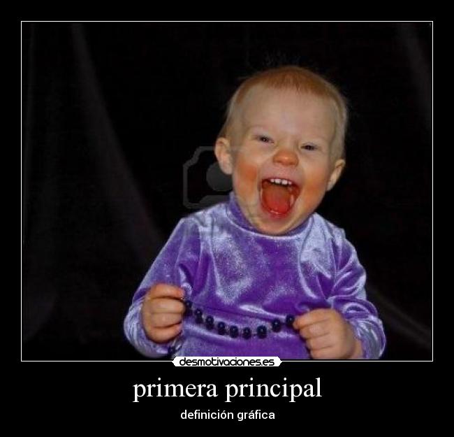 primera principal - definición gráfica