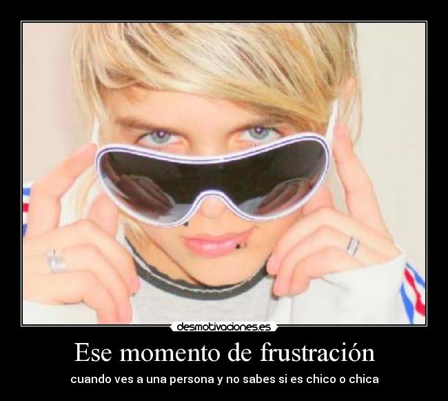 Ese momento de frustración - 