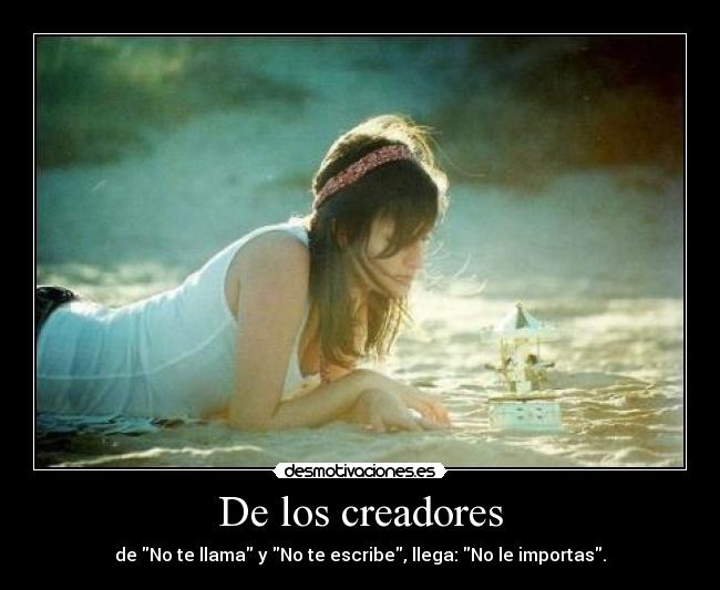 De los creadores - 