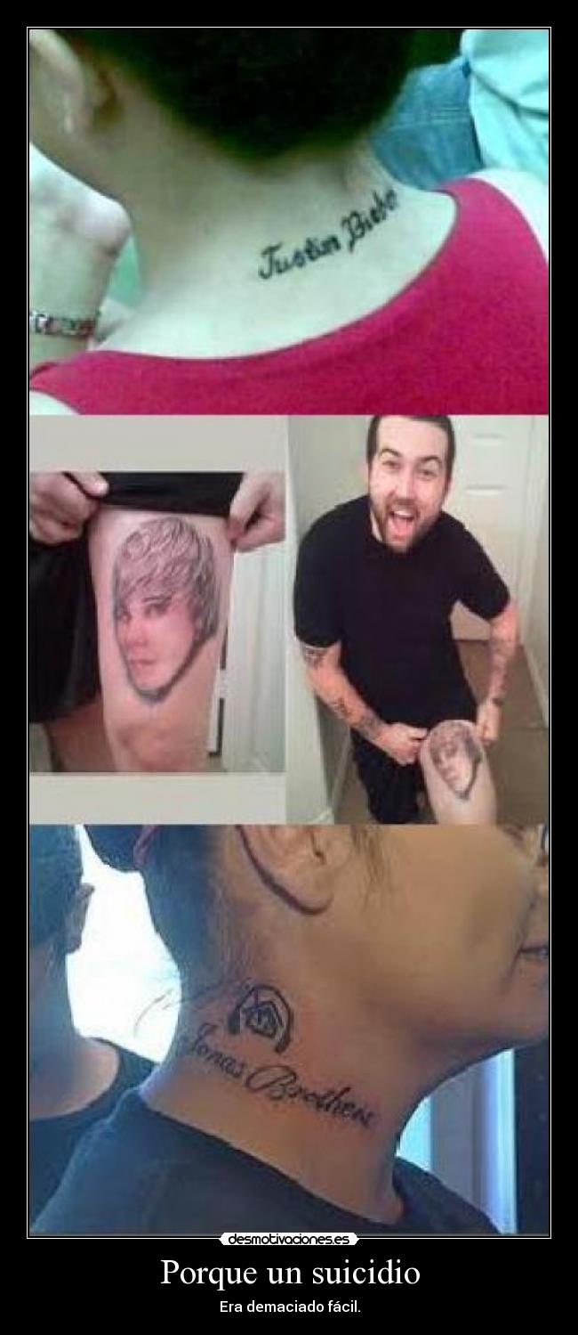 Porque un suicidio - 