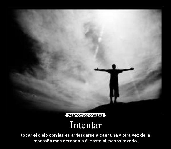 carteles intentar desmotivaciones